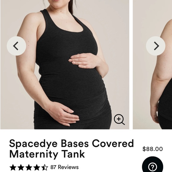 Beyond yoga beyond the bump maternity tank - Picture 3 of 3